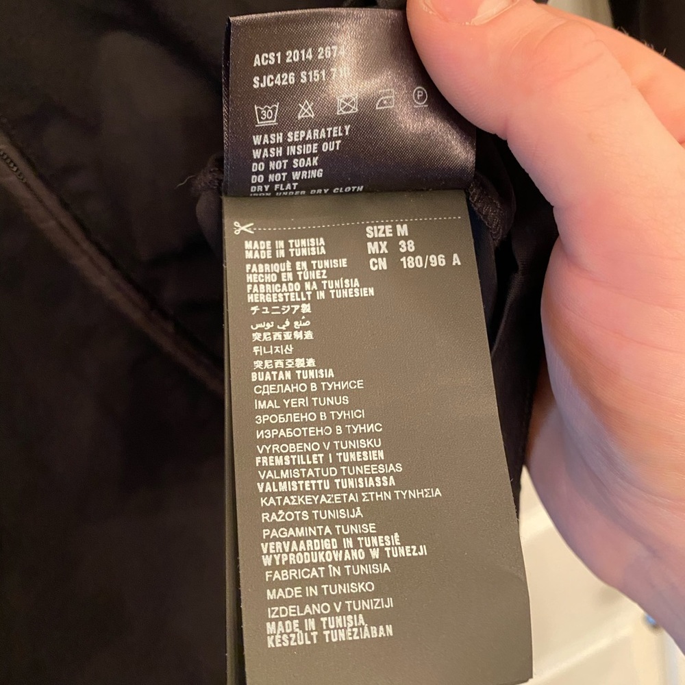 SOLD Thin Prada Hoodie With Nylon Hood and Pocket - Picture 6 of 7
